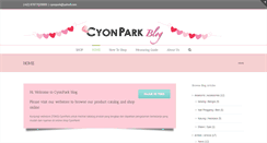 Desktop Screenshot of cyonpark.com